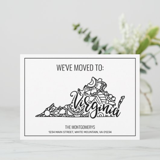 引っ越しましたトゥヴァージニア州フローラ曼荼羅 案内状 (スタンド正面)