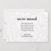 引っ越しましたトネブラスカ州フローラ曼荼羅 案内状 (裏面)