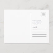 引っ越しましたトモンタナ インビテーションポストカード (裏面)