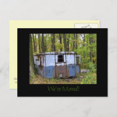 引っ越しましたトレーラーはがき 案内ポストカード (正面/裏面)