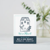 引っ越しましたドールハウスニューアドレスカード カード (スタンド正面)