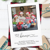 引っ越しましたニューホームカスタムフォトホリデームービング 案内状