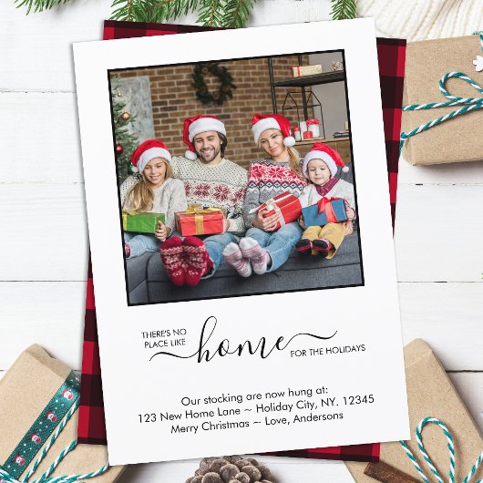 引っ越しましたニューホームカスタムフォトホリデームービング 案内状