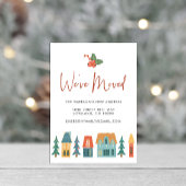 引っ越しましたニューホームホリデーカード シーズンカード