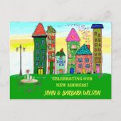 引っ越しましたバジェットシティアパートメントハウスムービングアン 案内ポストカード (正面)