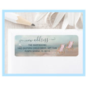 引っ越しましたビーチの新しいアドレスの移動戻り値 ラベル