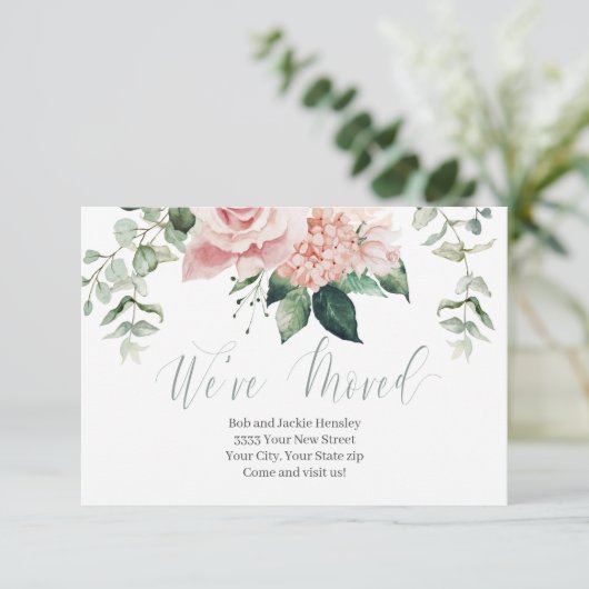 引っ越しましたピンク緑のフローラスクリプトの発表 (スタンド正面)