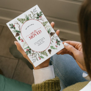 引っ越しましたフォレストベリーピネコン 案内ポストカード