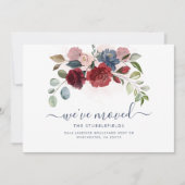 引っ越しましたフローラの移行発表 案内状 (正面)