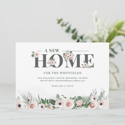 引っ越しましたフローラファミリの移動 案内状 (スタンド正面)