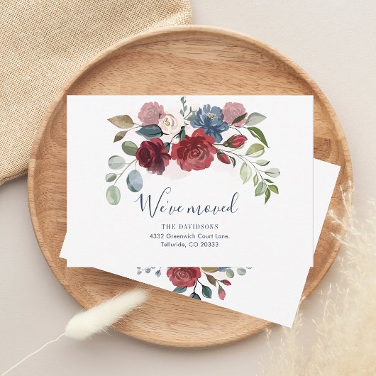 引っ越しましたフローラブルゴーニュの動きの発表 ノートカード