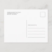 引っ越しましたフローラベリームービングアドレス 案内ポストカード (裏面)