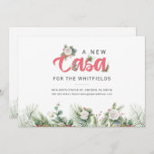 引っ越しましたフローラベリームービングアドレス 案内状 (正面/裏面)