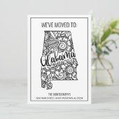 引っ越しましたフローラマンダラバマ州ニューホーム 案内状 (スタンド正面)