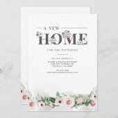 引っ越しましたフローラ移動の変更 案内状 (正面/裏面)