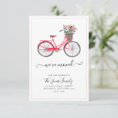 引っ越しましたフローラ自転車の新しい住所ホーム移動 案内状 (スタンド正面)