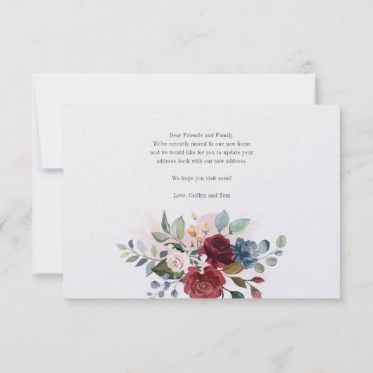 引っ越しましたブルゴーニュフローラの移動発表 (裏面)