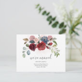 引っ越しましたブルゴーニュフローラ移動 案内ポストカード (スタンド正面)