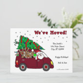 引っ越しましたホリデーカード- 5時間365日のカード シーズンカード (スタンド正面)