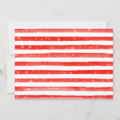 引っ越しましたホリデークリスマスガーランドドア 案内状 (裏面)