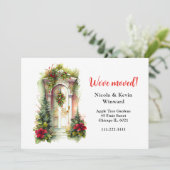 引っ越しましたホリデークリスマスベリーズドア 案内状 (スタンド正面)