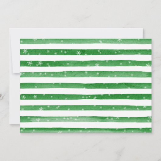 引っ越しましたホリデークリスマスリースドア 案内状 (裏面)