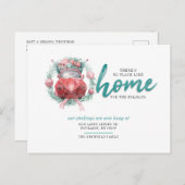 引っ越しましたホリデームービングノプレイスライクホーム シーズンポストカード (正面/裏面)