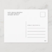 引っ越しましたホリデームービングノプレイスライクホーム シーズンポストカード (裏面)