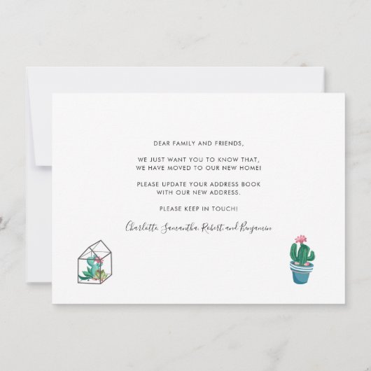 引っ越しましたボホシック 案内状 (裏面)