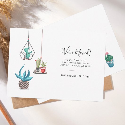 引っ越しましたボホシック 案内状