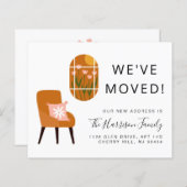 引っ越しましたボホテラコッタ引越し告知 (正面/裏面)