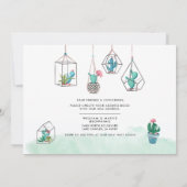 引っ越しましたボホープラントニューホームアナウンスメント 案内状 (裏面)