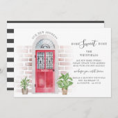 引っ越しましたボーホレッドドア移動 案内状 (正面/裏面)