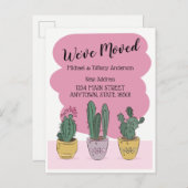 引っ越しましたポストカード 案内ポストカード (正面/裏面)