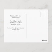 引っ越しましたマイアミフロリダビーチ写真ムービング ポストカード (裏面)