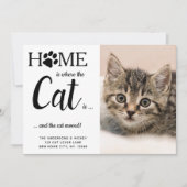 引っ越しましたマイキャット&アイカスタムフォトペットムービング 案内状 (正面)