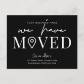 引っ越しましたミニマルオフィスのアドレスの変更 ポストカード (正面)