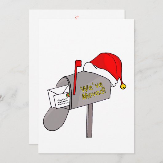 引っ越しましたメールボックス シーズンカード (正面/裏面)