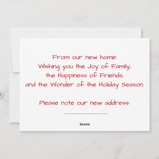 引っ越しましたメールボックス シーズンカード (裏面)