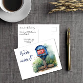 引っ越しましたメールボックス ポストカード