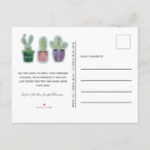 引っ越しましたモダンの発表 案内ポストカード (裏面)