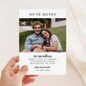 引っ越しましたモダンファミリのアドレス変更 案内状