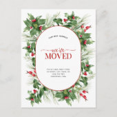 引っ越しましたモダンホリーベリー 案内ポストカード (正面)