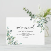 引っ越しましたモダン移動 案内状 (スタンド正面)