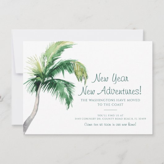 引っ越しましたヤシの木の沿岸移動発表 (正面)