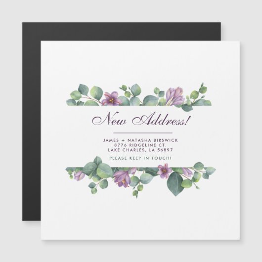 引っ越しましたユーカリプトゥスニューホームアナウンスメント (正面/裏面)