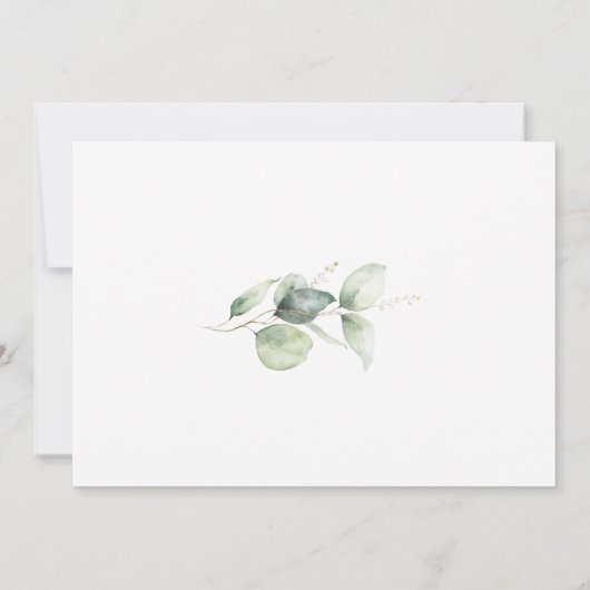 引っ越しましたユーカリ住所移動の変更 案内状 (裏面)