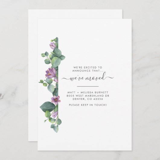 引っ越しましたユーカリ移動宣言 (正面/裏面)