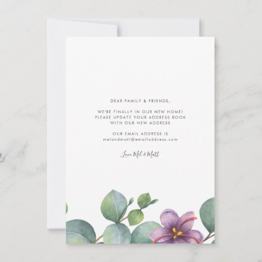 引っ越しましたユーカリ葉動 案内状 (裏面)