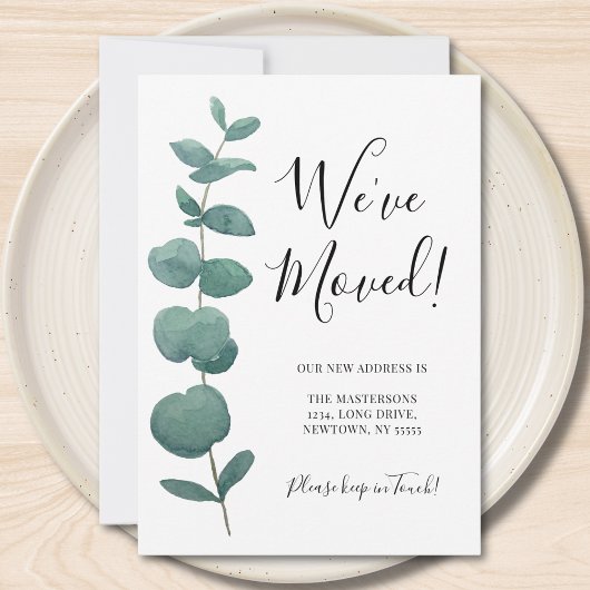 引っ越しましたユーカリ 案内状